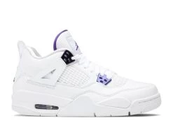 Air Jordan 4 Retro GS 'Purple Metallic'