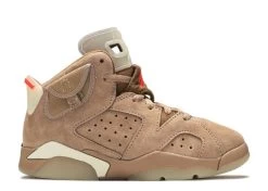 Air Jordan Jordan 6 Retro Travis Scott British Khaki (PS)